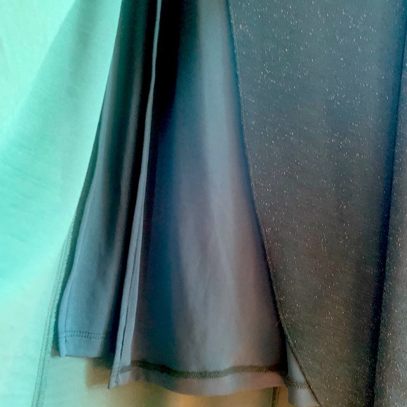 Adrianna Pappel evening dress Off Shoulder Front Slit and Rouching Sz 8 - Picture 8 of 8